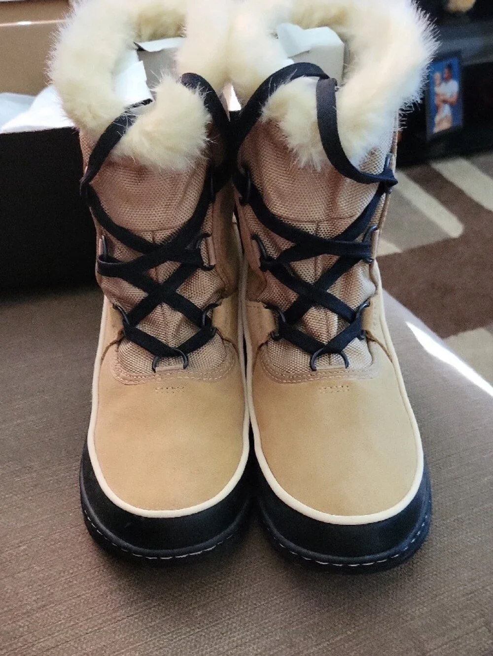 Sorel Tivoli III Women's Waterproof Boot in Curry and Black
